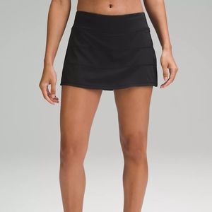 Lululemon Pace Rival Mid Skirt Black size 4